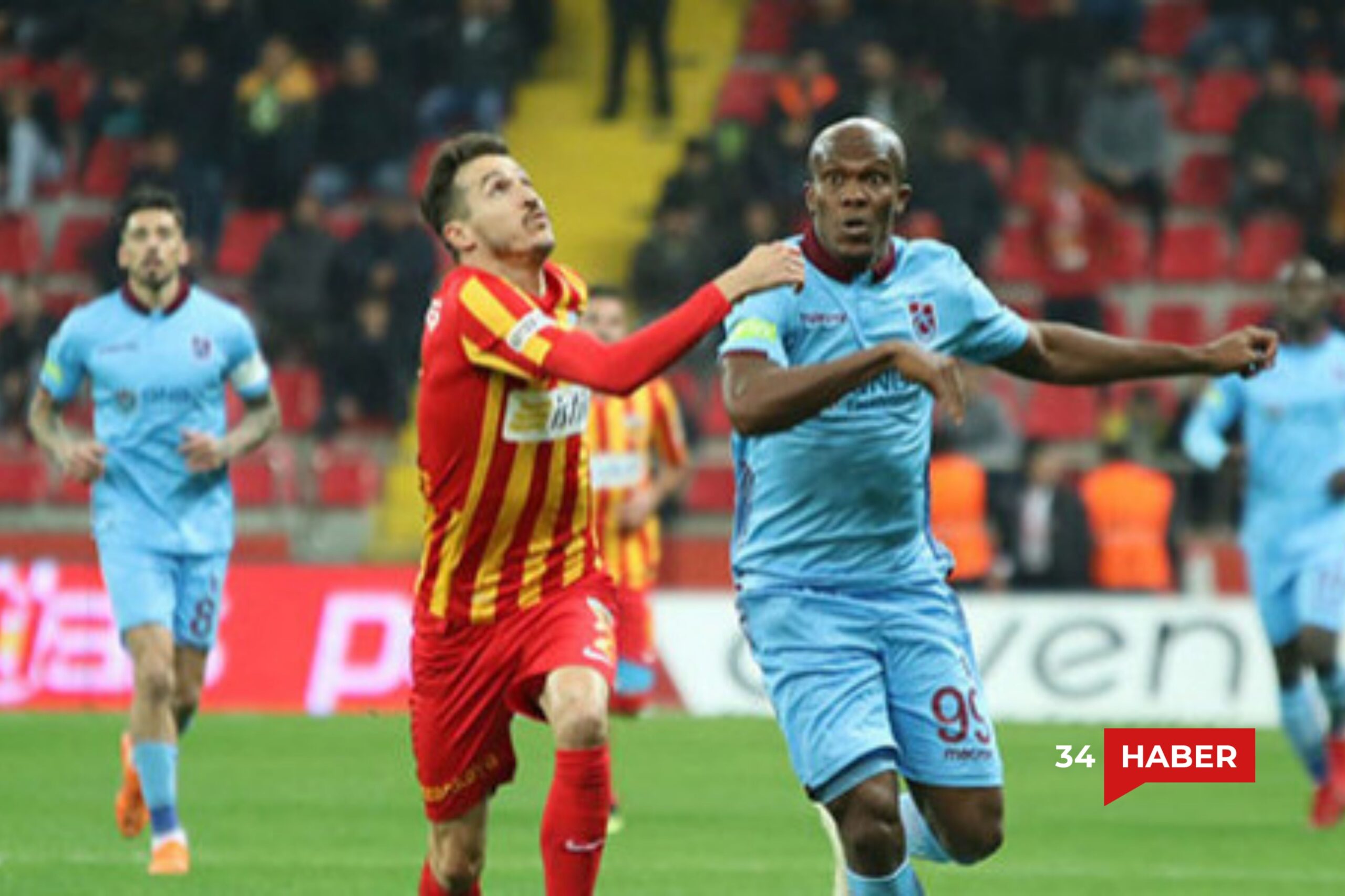 Kayserispor – Trabzonspor İlk 11'i